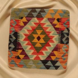   Ručne tkaná obliečka na vankúš 45x45 Kilimový dekoračný vankúš