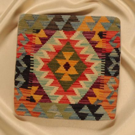Ručne tkaná obliečka na vankúš 45x45 Kilimový dekoračný vankúš