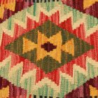 Ručne tkaná obliečka na vankúš 45x45 Kilimový dekoračný vankúš