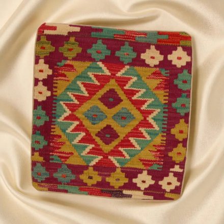 Ručne tkaná obliečka na vankúš 45x45 Kilimový dekoračný vankúš