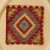 Ručne tkaný vankúš 45x45 Kilim poťah na vankúš