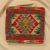 Ručne tkaný vankúš 45x45 Kilim poťah na vankúš