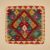 Ručne tkaný vankúš 45x45 Kilim poťah na vankúš