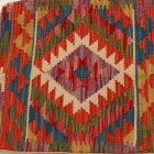 Ručne tkaný vankúš 45x45 Kilim poťah na vankúš
