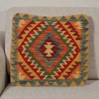 Ručne tkaný dekoračný vankúš 50x50 obliečka na vankúš Kilim