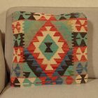 Ručne tkaný vankúš 50x50 obliečka na vankúš Kilim