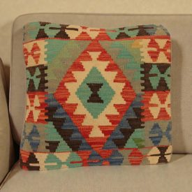 Ručne tkaný vankúš 50x50 obliečka na vankúš Kilim