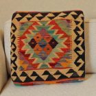 Obliečka na vankúš Kilim 45x45 ručne tkaný dekoračný vankúš