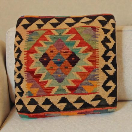 Obliečka na vankúš Kilim 45x45 ručne tkaný dekoračný vankúš