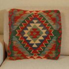 Obliečka na vankúš Kilim 50x50 ručne tkaný vankúš