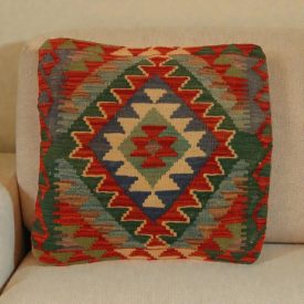Obliečka na vankúš Kilim 50x50 ručne tkaný vankúš