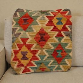   Orientálny dekoračný vankúš 45x50 ručne tkaná obliečka na vankúš Kilim