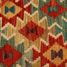 Orientálny dekoračný vankúš 45x50 ručne tkaná obliečka na vankúš Kilim