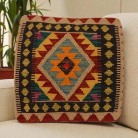   Ručne tkaný poťah na vankúš 45x50 dekoračný vankúš Kilim