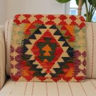 Vankúš Kilim 45x45 ručne tkaný obliečka na vankúš