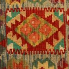 Obliečka na vankúš Kilim 50x50 ručne tkaný dekoračný vankúš
