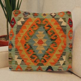 Obliečka na vankúš Kilim 45x45 ručne tkaný vankúš