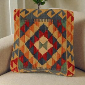   Dekoračný vankúš Kilim 50x50 ručne tkaný obliečka na vankúš