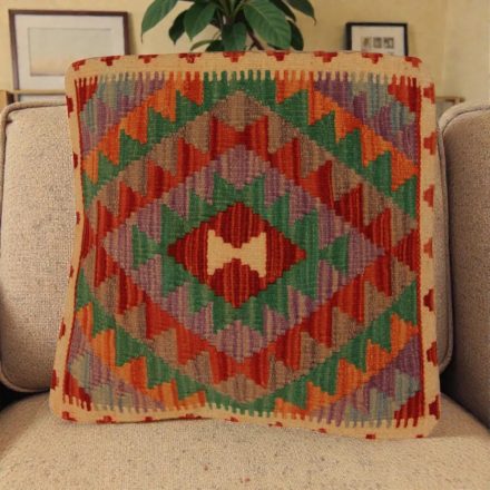 Vankúš Kilim 50x50 ručne tkaný obliečka na vankúš