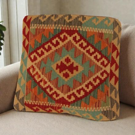 Obliečka na vankúš Kilim 50x50 ručne tkaný dekoračný vankúš