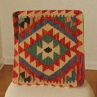 Ručne tkaný poťah na vankúš 50x50 dekoračný vankúš Kilim