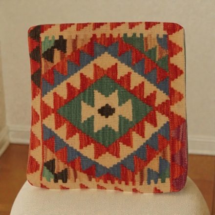 Ručne tkaný poťah na vankúš 50x50 dekoračný vankúš Kilim