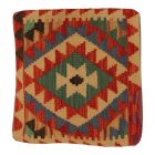 Ručne tkaný poťah na vankúš 50x50 dekoračný vankúš Kilim