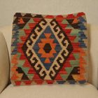 Obliečka na vankúš Kilim 50x50 ručne tkaný dekoračný vankúš
