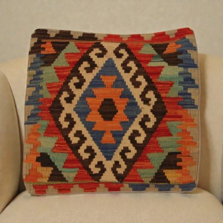 Obliečka na vankúš Kilim 50x50 ručne tkaný dekoračný vankúš