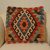 Obliečka na vankúš Kilim 50x50 ručne tkaný dekoračný vankúš
