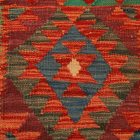 Afganský poťah na vankúš Kilim 50x50 ručne tkaný vankúš
