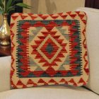 Ručne tkaný vankúš 50x50 obliečka na vankúš Kilim