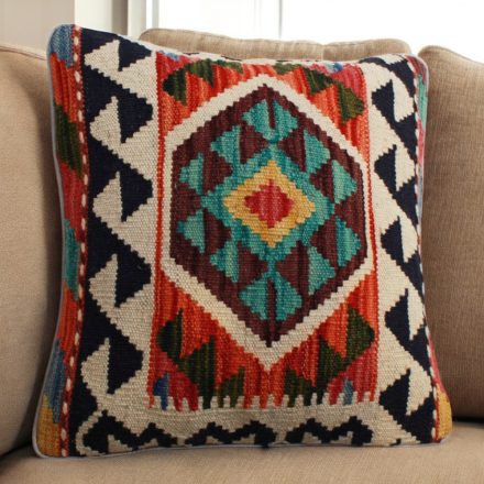 Dekoračný vankúš Kilim 45x45 ručne tkaný obliečka na vankúš