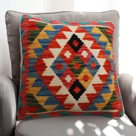 Ručne tkaná obliečka na vankúš 45x45 Kilimový dekoračný vankúš