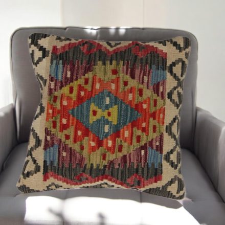 Ručne tkaný vankúš 45x45 Kilim poťah na vankúš