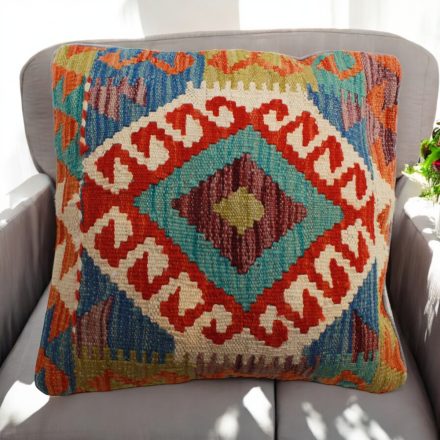 Vankúš Kilim 45x45 ručne tkaná obliečka na vankúš