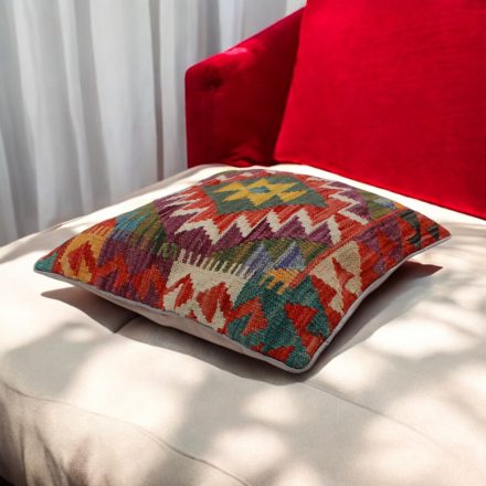 Dekoračný vankúš Kilim 45x45 ručne tkaný obliečka na vankúš