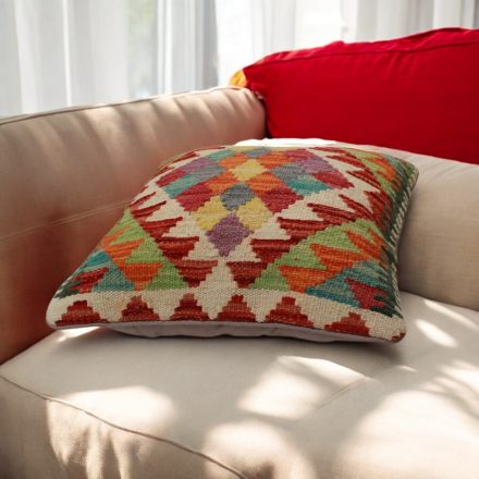 Dekoračný vankúš Kilim 45x45 ručne tkaný obliečka na vankúš