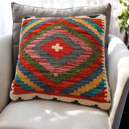 Obliečka na vankúš Kilim 45x45 ručne tkaný vankúš