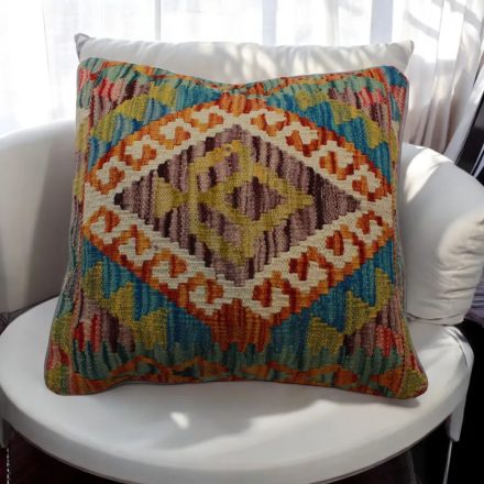 Ručne tkaný vankúš 45x45 Kilim poťah na vankúš