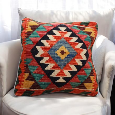 Dekoračný vankúš Kilim 45x45 ručne tkaný obliečka na vankúš