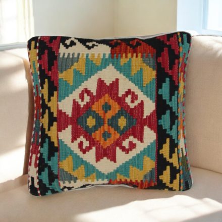 Obliečka na vankúš Kilim 45x45 ručne tkaný vankúš