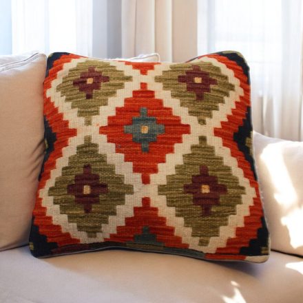 Dekoračný vankúš Kilim 45x45 ručne tkaný obliečka na vankúš