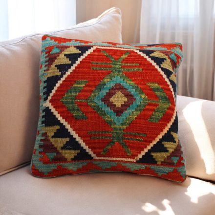 Obliečka na vankúš Kilim 45x45 ručne tkaný vankúš