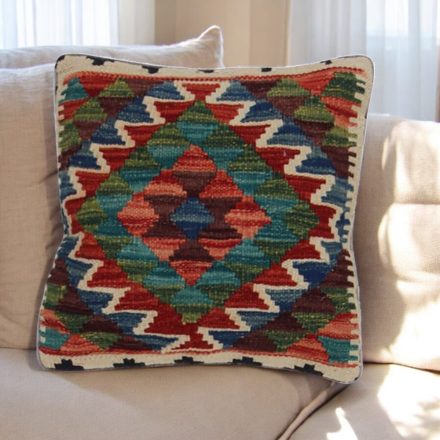 Vankúš Kilim 45x45 ručne tkaná obliečka na vankúš