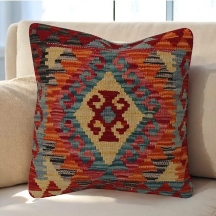Obliečka na vankúš Kilim 45x45 ručne tkaný dekoračný vankúš