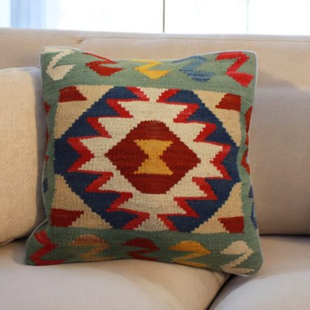 Ručne tkaný dekoračný vankúš 45x45 Obliečka na vankúš Kilim