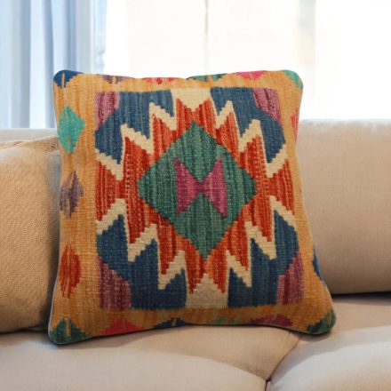 Obliečka na vankúš Kilim 45x45 ručne tkaný dekoračný vankúš
