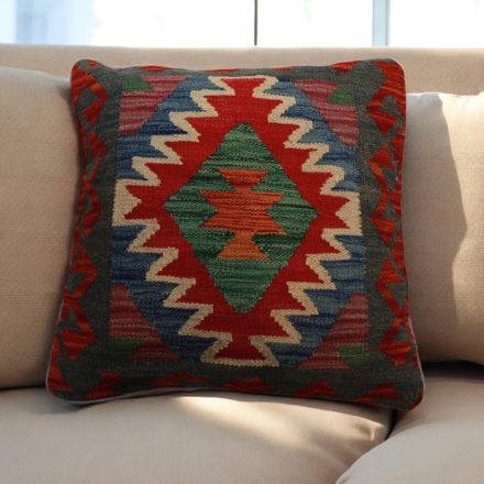 Vankúš Kilim 45x45 ručne tkaná obliečka na vankúš