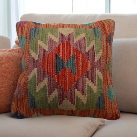 Obliečka na vankúš Kilim 45x45 ručne tkaný vankúš
